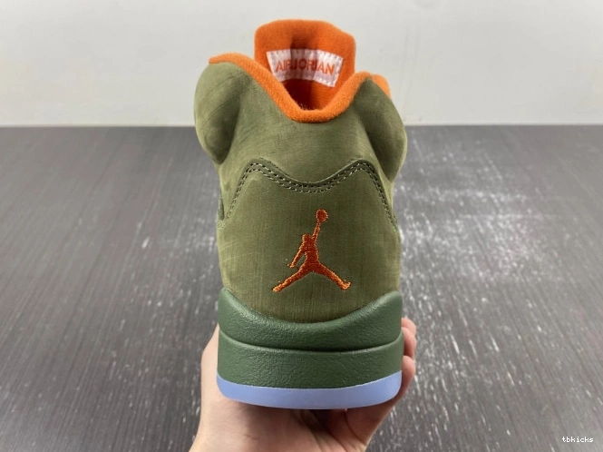 Reps TBK Air Jordan 5 DD0587-308 Olive 0715